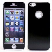 AGF-IP5AS-BK [iPhone5/5s アルミスキンシール ブラック]