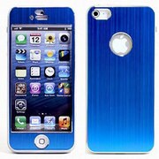 AGF-IP5AS-BL [iPhone5/5s アルミスキンシール ブルー]