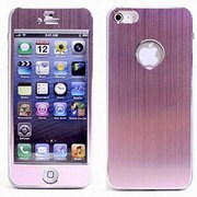 AGF-IP5AS-LPP [iPhone5/5s アルミスキンシール ライトパープル]