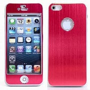 AGF-IP5AS-RD [iPhone5/5s アルミスキンシール レッド]