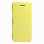 ASP-I5CSY-YE [iPhone5c スタンド横開きレザーケース イエロー]