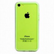 ASP-I5CTB-GR [iPhone5c TPUクリアバンパー グリーン]