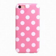 ASP-I5CDT-PK [iPhone5c ドット柄TPUケース ピンク]