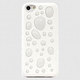 IQ-IP5C-WHWH [iPhone5c バブルデザインケース ホワイト×ホワイト]