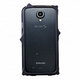 GALAXY S4 セミラウンドアルミバンパー ブラック AGC-GS4SRA-BK