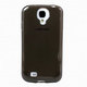 GALAXY S4 TPUケース クリアグレー AGC-GS4TP-CGY