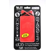 モバイルバッテリー充電器 Ye!! ENERGYduo 8400mAh レッド BPR84-RD