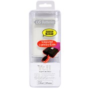 モバイルバッテリー充電器 Ye!! ENERGYboxLightning 5600mAh ホワイト BPS50L-WH