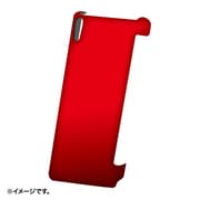 PDA-XP31R [Xperia Z2用ラバーコーティングハードケース レッド]