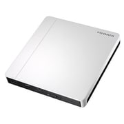 バスパワー対応ポータブルDVDドライブ パールホワイト DVRP-U8NW