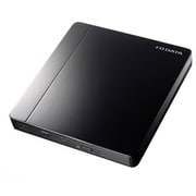 バスパワー対応ポータブルDVDドライブ ピアノブラック DVRP-U8NK