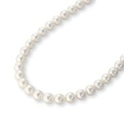 シルバークラスプ付 7.5mm-8.0mm アコヤパールチョーカー