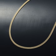 2面カット 40cm 10g 引輪 金 K18　喜平ネックレス