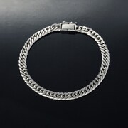 6面カット 18cm 20g プラチナ Pt850　喜平ブレスレット