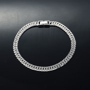 6面カット 20cm 13g シルバー SV925　喜平ブレスレット