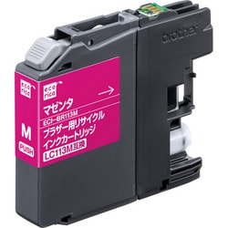 互換リサイクルインクカートリッジ ブラザー LC113M マゼンタ（染料） ECI-BR113M