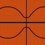 Nintendo 3DS Skin Basketball [3DS用　ドレスアップシール]