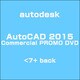 AutoCAD 2015 Commercial PROMO DVD<7+ back [ライセンスソフト]
