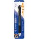 多機能ペン スラリマルチ ボール径：0.5mm ノック式 インク色：4色（黒・青・赤・緑） シャープペン芯径：0.5mm 本体色：黒 エマルジョン グラスカット加工 パック仕様 P-B4SAS11-BK