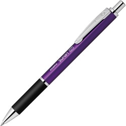 ボールペン スラリ300 0.7mm インク色：黒 本体色：紫 エマルジョンインク使用 BA38-PU