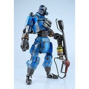 チームフォートレス2 Team Fortress2 Robot Pyro Blue ABS&PVC塗装済可動フィギュア [1/6スケール 塗装済み可動フィギュア ブルー]