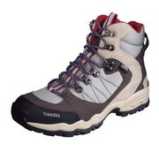 FP-0504 HI GTX ライト トレッキングシューズ 22.5cm グレー×レッド 953 [EBK167]