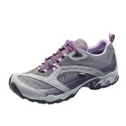 SYNC Mtn LOW GTX ウォーキングシューズ 23.0cm グレー×パープル 928 [EBK534]