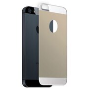 I5A01-14A318-20 [iPhone 5/5s/5c Tempered Back Protection Glass Film Gold for iPhone 5/5S]