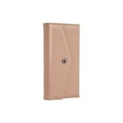 APIP5SLCF01KIRP [iPhone 5/5s Folio Series Purse Cross Pattern Khaki]