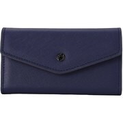 APIP5SLCF01DBRP [iPhone 5/5s Folio Series Purse Cross Pattern Dark Blue]
