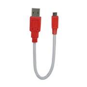 microUSBケーブル ホワイト 20cm OWL-CBJ2(W)-SP/U2A