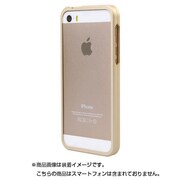 iPhone 5s/5専用 Gresso マグネット式アルミバンパー 液晶保護フィルムなし [シャンパンゴールド]