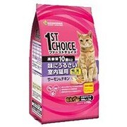 ファーストチョイス キャットフード [10歳以上 高齢猫 味にうるさい室内猫用 毛玉コントロール サーモン＆チキン 700g]