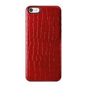 ICCS RE-L IC-COVER Slim Leather レッド [iPhone 5/5s対応薄型ICカードケース]