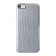 ICCS SI-L IC-COVER Slim Leather シルバー [iPhone 5/5s対応薄型ICカードケース]