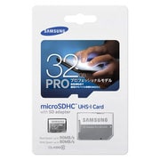PRO microSDHC UHS-Iカード Class10 32GB(変換アダプタ付属) MB-MG32DA/JP