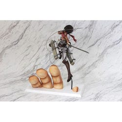 進撃の巨人 ミカサ 1/7スケール 完成品 プルクラ フィギュア プルクラ 1/7 ミカサ・アッカーマン サンプル レビュー - YOの玩具箱