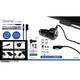 Xperiaシリーズ対応 マグネット DC充電器 QSX-030BK