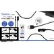 QSX-040BK [Xperia用 マグネット充電端子ケーブル USB充電 150cm]