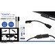 QSX-060BK [Xperia用 microUSB-マグネット充電端子 変換ケーブル]