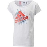 F48548 [DANCE ワードローブ DANCE Tシャツ ALL40 キッズ J150 ホワイト]