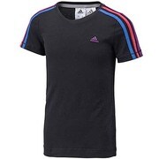 F49908 [DANCE 3Sトリコ Tシャツ 半袖 CD308 キッズ J150 ブラック/ビビッドブルーS14/ビビッドベリーS14/トライブパｰプルS14]