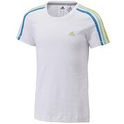 F49909 [DANCE 3Sトリコ Tシャツ 半袖 CD308 キッズ J160 ホワイト/ソーラーブルーS14/クリアミントF11/バヒアグローS14]