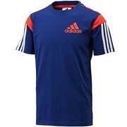 F89950 [TCOS ST コットン ショートスリーブ Tシャツ 半袖 DDZ40 キッズ J160 ナイトブルーF13]
