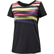 F90237 [SC VネックＴシャツ レディース J/L ブラック]