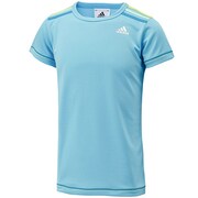F92479 [DANCE UV クライマライト 3S Tシャツ DEA67 キッズ J140 ライトアクア]