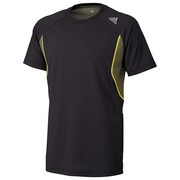 F94016 [CLX IL4カラーブロック半袖Tシャツ DDU31 メンズ XOサイズ ブラック/アースグリーンS13]