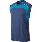 F94580 [CLX IL4カラーブロックスリーブレスTシャツ DDU29 メンズ J/M カレッジネイビー/トライブブルーS14]
