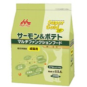 Super Gold (スーパーゴールド) サーモン＆ポテト マルチファンクションフード [成猫用 ドライフード 500g]