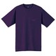 1104713 [WIC.Tシャツ ワンポイントロゴ メンズ L パープルネイビー]